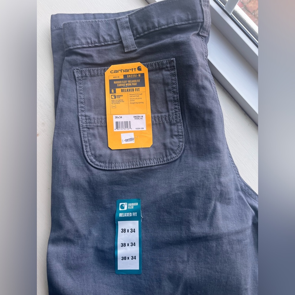 Carhartt Rugged Flex Relaxed Fit Canvas Work Pants